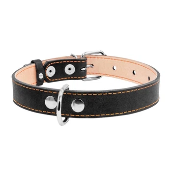 Ошейник Collar двойной 25 мм х 38-50 см Черный (02291 Col)