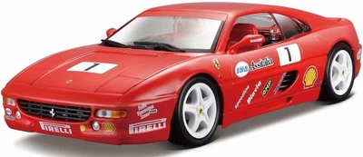 Металева модель автомобіля Bburago Ferrari F355 Challenge масштаб 1:24 Червоний 18-26306 (4893993263066)