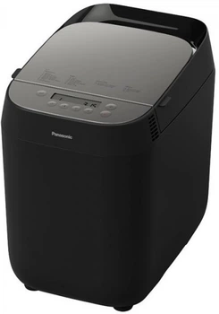 Хлебопечка Panasonic 700Вт, 18 программ, макс вес 1 кг, круглая форма, пластиковый корпус, черный цвет (638129)