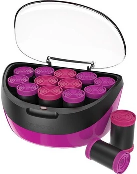 Термо бигуди Jumbo Curls, 600Вт, D-36, 41mm, 12шт, ионизация, кондиционирование, розовый Remington (2000003289356)
