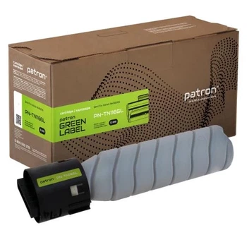Картридж Konica Minolta TN116, Black, Patron Green (PN-TN116)