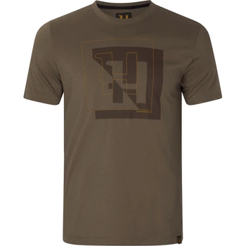 Футболка Harkila H-logo S/S T-shirt XL Brown