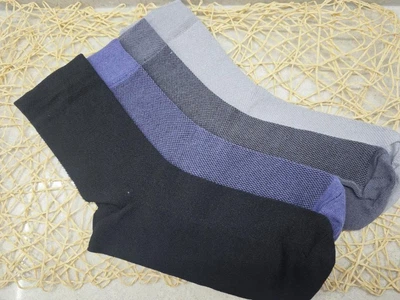 Шкарпетки чоловічі літні з сіткою King Cotton 595S Mix, 39-42 р. Набір з 4 пар (синій, сірий, світло-сірий, чорний)