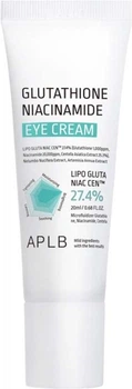 Крем для кожи вокруг глаз Aplb Glutathione Niacinamide осветляющий 20 мл (8809874682754)