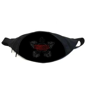 Сумка бананка Дуже дивні справи Stranger Things 08 Gear Bag чорна