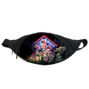 Сумка бананка Дуже дивні справи Stranger Things 019 Gear Bag чорна