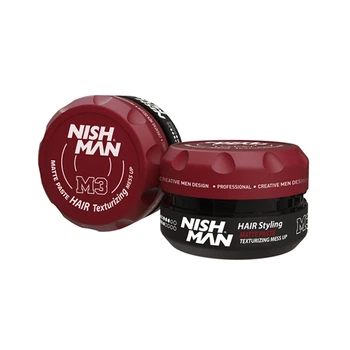 Матова паста для стилізації волосся Nishman Hair Texturizing Mess UP M3 100 мл