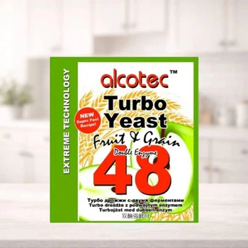 Турбо-дрожжи для фруктов и зерна Alcotec 48 Fruit & Grain 143 г