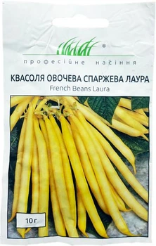 Семена спаржевой фасоли Лаура желтая 10 г Anseme