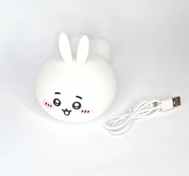 Світлодіодний LED нічник Кролик з таймером USB Q31