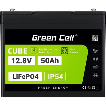 Акумуляторна батарея Green Cell LiFePO4 12.8V 50Ah (LFPGC12V50AH)