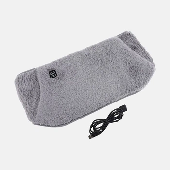 Электрическая USB-грелка для талии и рук с подогревом Grey