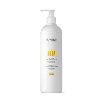Відновлювальний лосьйон для тіла BABE Laboratorios Body Repairing Lotion 500 мл (Бабе Лабораторіос) – для сухої та чутливої шкіри, зволоження та живлення, 10% сечовини
