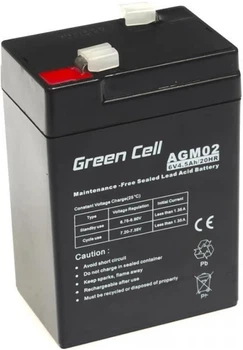 Акумуляторна батарея Green Cell AGM 6V 4.5Ah (5902701411480)