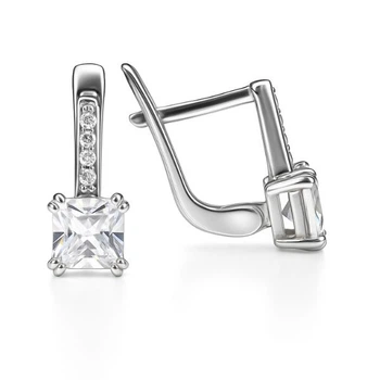Сережки срібні з фіанітами Silver Style (24071.55 sku:2300103913763)
