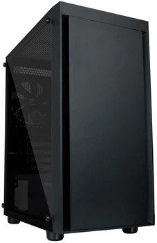 Корпус T3 Plus без БП, 1xUSB3.0, 2xUSB2.0, 2x120мм, VGA 290мм, mATX, TG side panel, черный Zalman 000331322