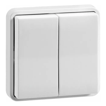 Настінний вимикач Niko 4-print DK-version бездротовий Білий 3467001322 (5703102205773)