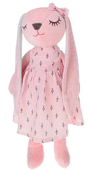 Maskotka pluszowa Kik Królik Różowa 52 cm (KX5222) (5903039732643)