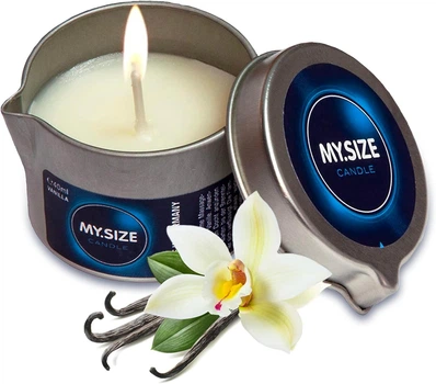 Массажная свеча с ароматом ванили My Size Vanilla 40 мл