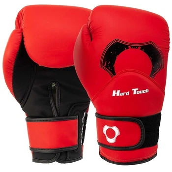 Перчатки боксерские PU HARD TOUCH BO-7375 Размер 12 унции Красный