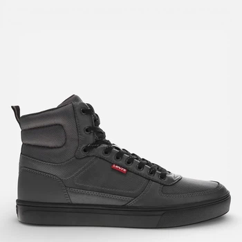 Мужские кеды высокие Levi`s 908878852 44.5 Серые (1159852034)