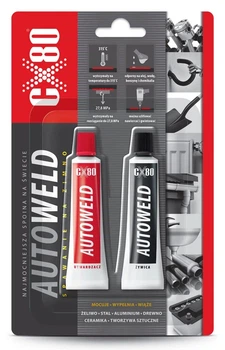 Холодне зварювання CX-80 AUTO WELD 2 x 27 г (5907640600094)