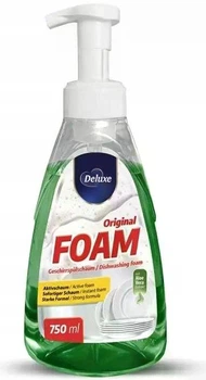 Піна для миття посуду Deluxe Foam Original з екстрактом алое вера 750 мл