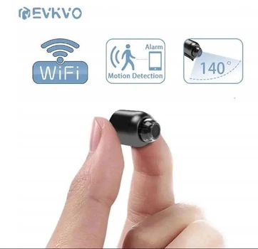 Мини Камера IP Видеонаблюдение Wi-Fi FullHD 1080 Action Camera X5 Беспроводная C Датчиком движения скрытого наблюдения