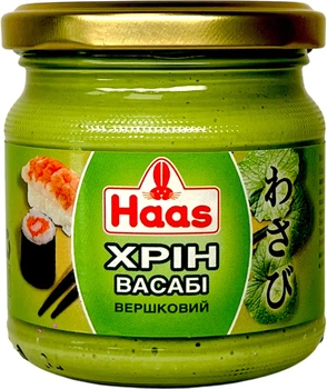 Хрен сливочный Haas Васабі 212 мл (4001751038669)