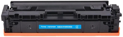 Тонер-картридж G&G сумісний аналог Canon 067H MF651Cw/MF655Cdw/MF657Cdw/LBP631Cw/LBP633Cdw Cyan (G&G-5105C002)