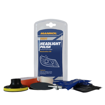 Zestaw polerski do reflektorów Mannol Headlight Polish 9801 (4036021898018)