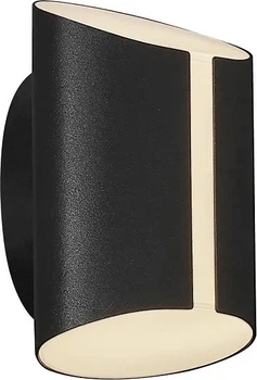 Inteligentna lampa uliczna Nordlux Grip Smart Wall Cylinder Black 2118201003 (5704924004377)
