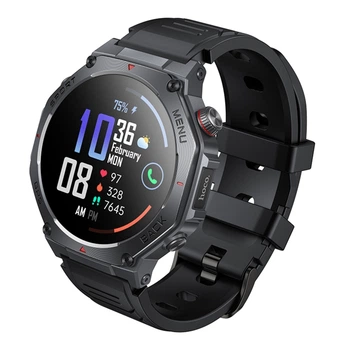 Смарт Часи Hoco Y37 GPS + 3 Аtm Чорний