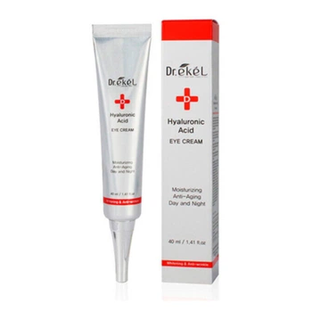 Крем для шкіри навколо очей EKEL Dr. Hyaluronic Acid Eye Cream (Tube) 40 ml
