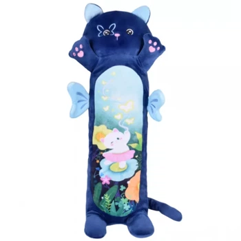 Мягкая игрушка Кот батон HKF2201 Синий shop (2000999380204)