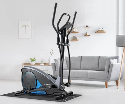 Орбітрек Hop-Sport HS-060C Blaze електромагнітний синій iConsole Bluetooth USB 12 програм до 150 кг