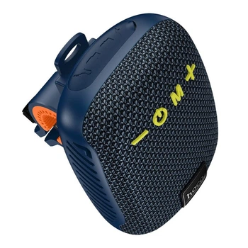 Портативная колонка Hoco HC35, IPX4, USB, AUX, TWS, TF, FM, BT5.4, 5W, 500mAh, 2h, navy blue
