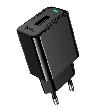 Адаптер мережевий HOCO Leader single-port charger CS91A |1USB, 10.5W/2.1A|