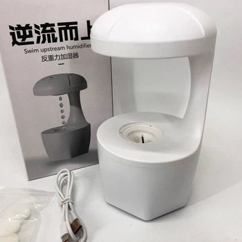 Антигравитационный капельный увлажнитель с обратным потоком UKC Anti Gravity Humidifier 800 мл 5 Вт