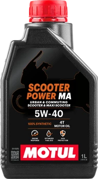 Моторна олива Motul Scooter Power 4T 5W-40 1 л (105958)