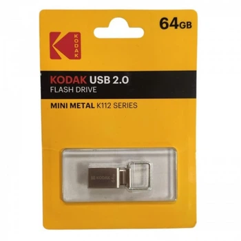 Флеш накопитель Kodak mini metal K112 64 ГБ металлический (17948)