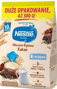 Nestlé Молочно-рисова каша з какао, 300 г (з 10 місяців)