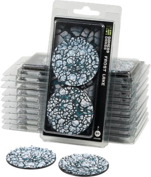 Підставки для фігурок Gamers Grass Frost Lake - Round 60 мм 2 шт. (738956791863)