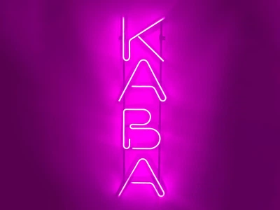 Неоновая вывеска Кофе вертикальный 1000x270 Розовый