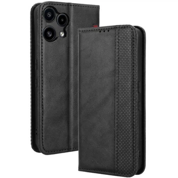 Чохол-книжка Deexe Retro Style для Nothing Phone (3a) Lite - Black