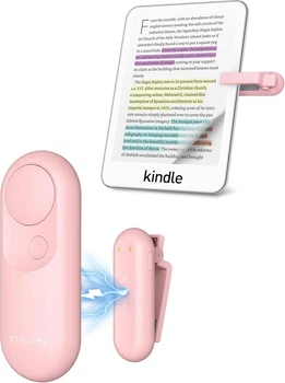 Пульт для перекрывания страниц электронной книги Stouchi для Kindle и планшетов, розовый