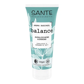 Vegan Аромагель для душу Balance Евкаліпт та Бергамот SANTE 200 мл 4025089006541