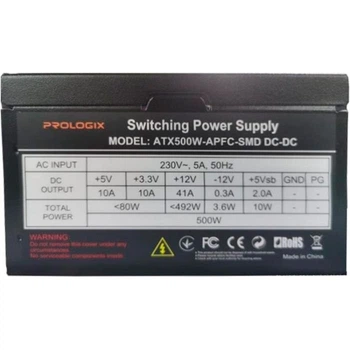 Блок питания Prologix 500W APFC_Bulk 294528