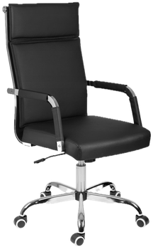 Офісне крісло Sofotel 241000 Koiba шкіряне Чорне (5903890614492)