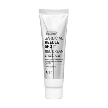 Гель-крем для проблемної шкіри із мікроголками VT Cosmetics GARLIC AC REEDLE SHOT GEL CREAM 50 ml